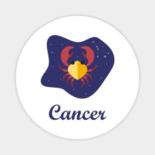 Cancer Zodiac Sign Constellation Sky Magnet